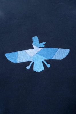 یقه گرد Hertage آستین بلند