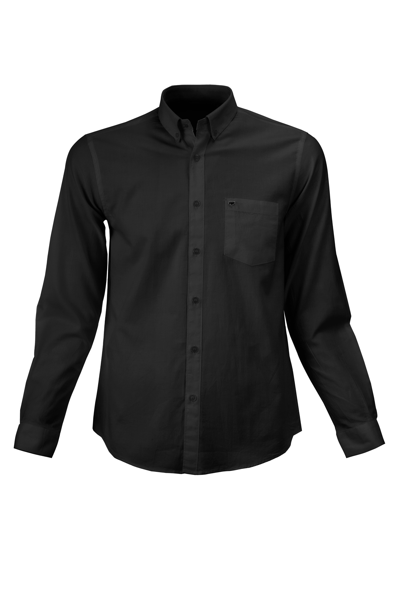 پیراهن یقه برگرد تک جیب Honest آستین بلند