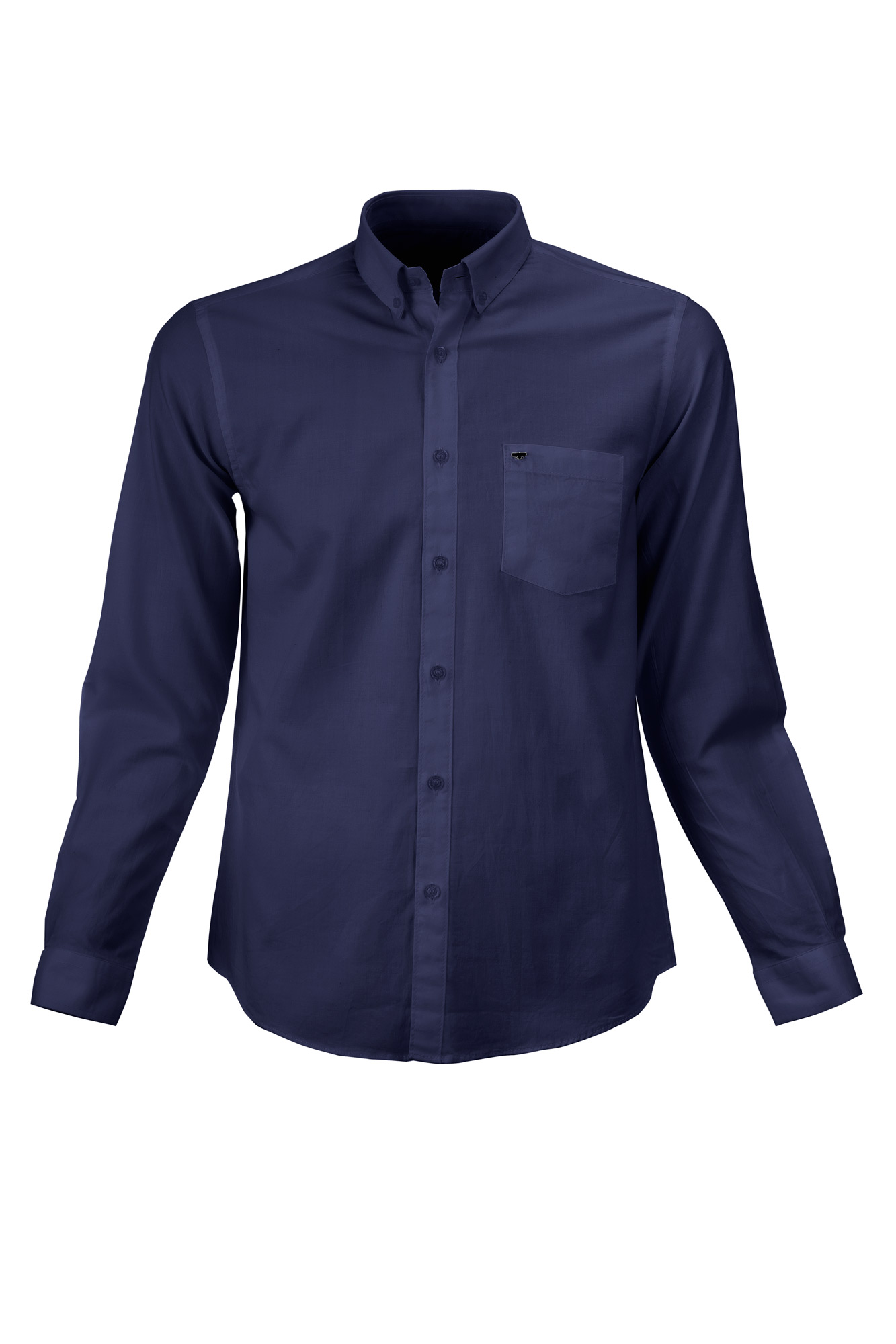 پیراهن یقه برگرد تک جیب Honest آستین بلند