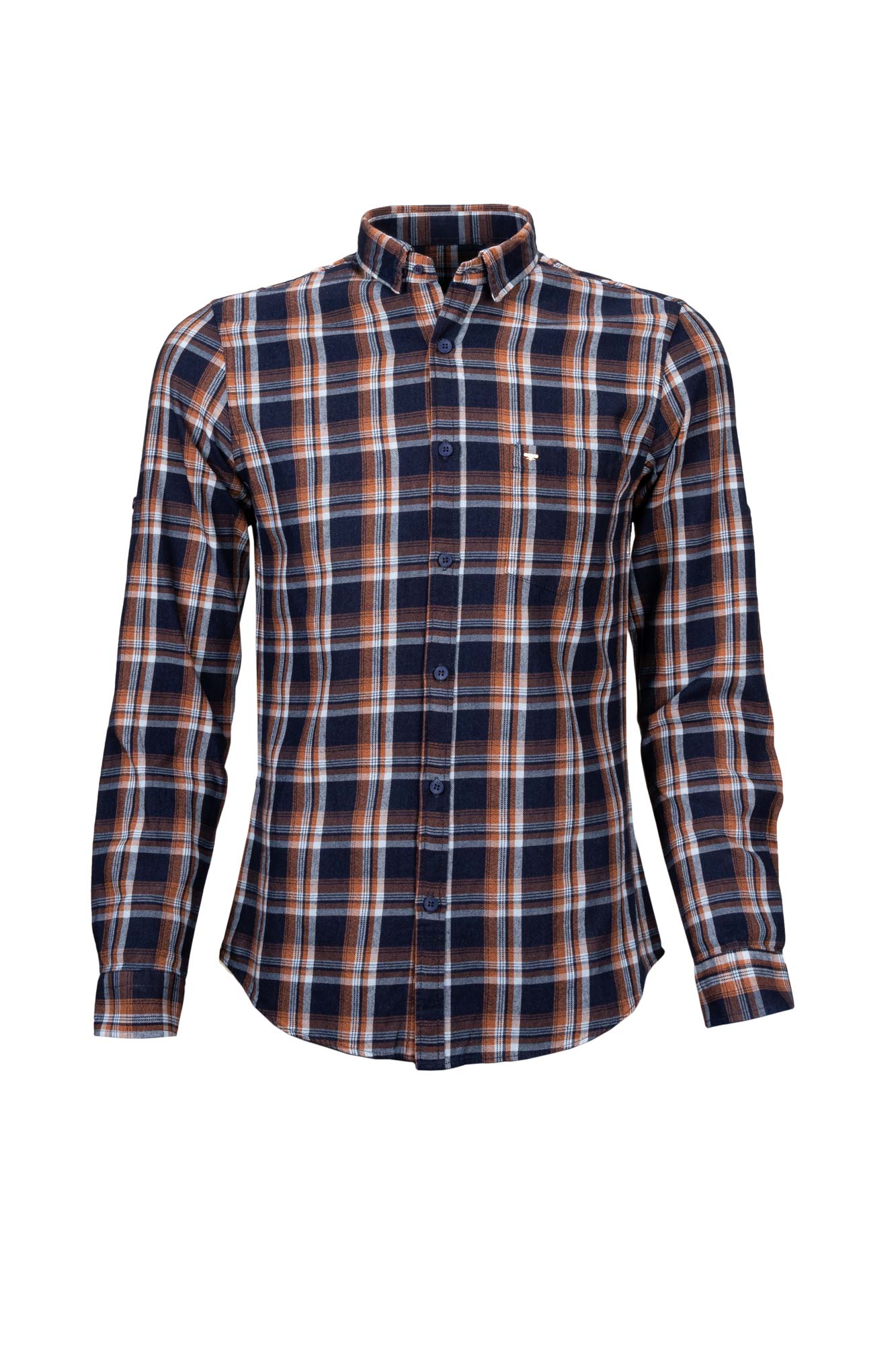 پیراهن تک جیب Wedley آستین بلند