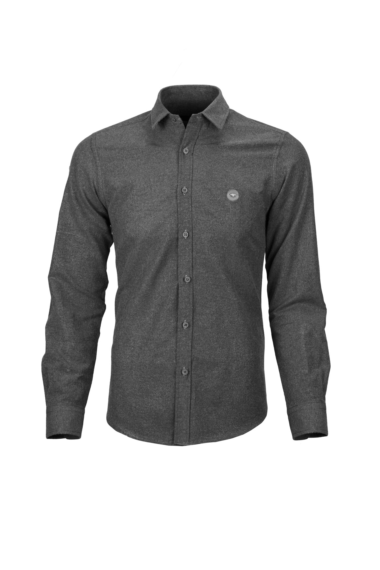 پیراهن یقه برگرد پشمی Wooly آستین بلند