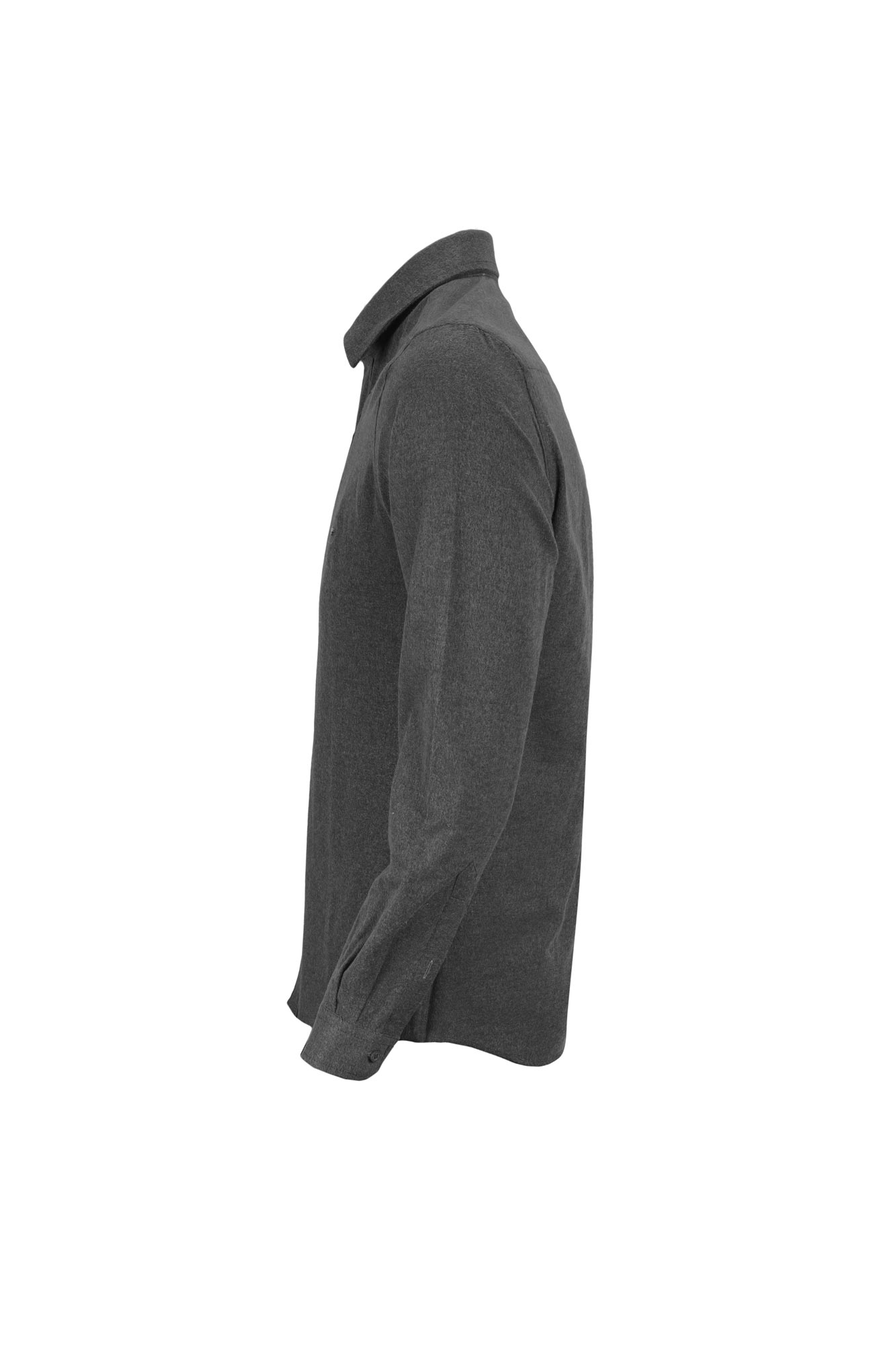 پیراهن یقه برگرد پشمی Wooly آستین بلند