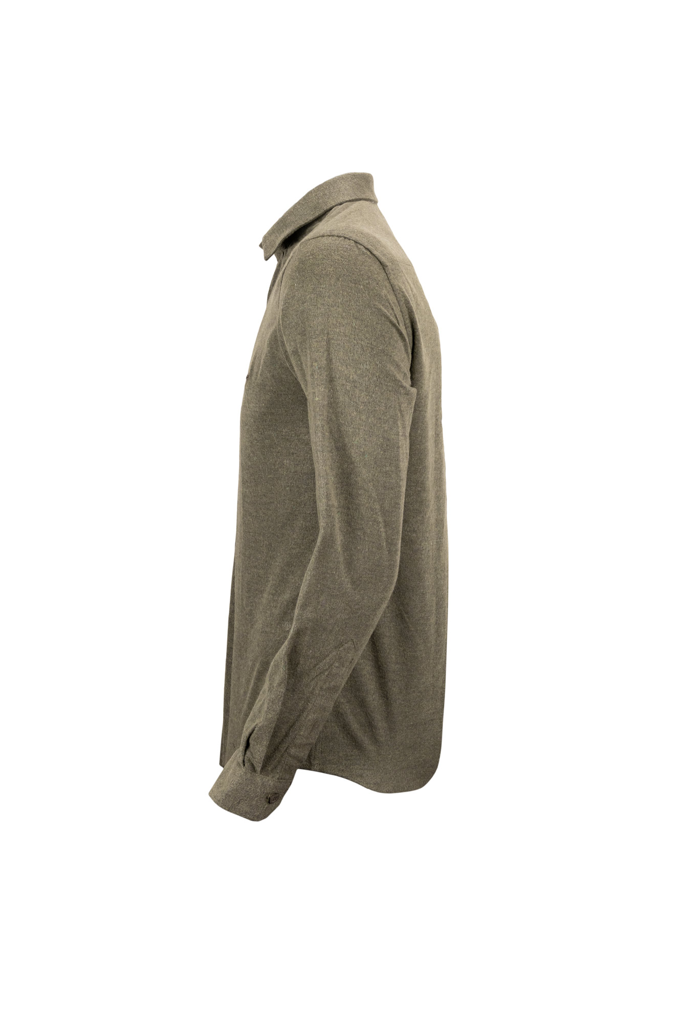 پیراهن یقه برگرد پشمی Wooly آستین بلند