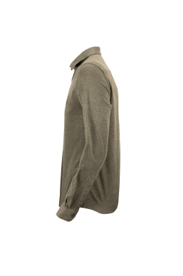 پیراهن یقه برگرد پشمی Wooly آستین بلند