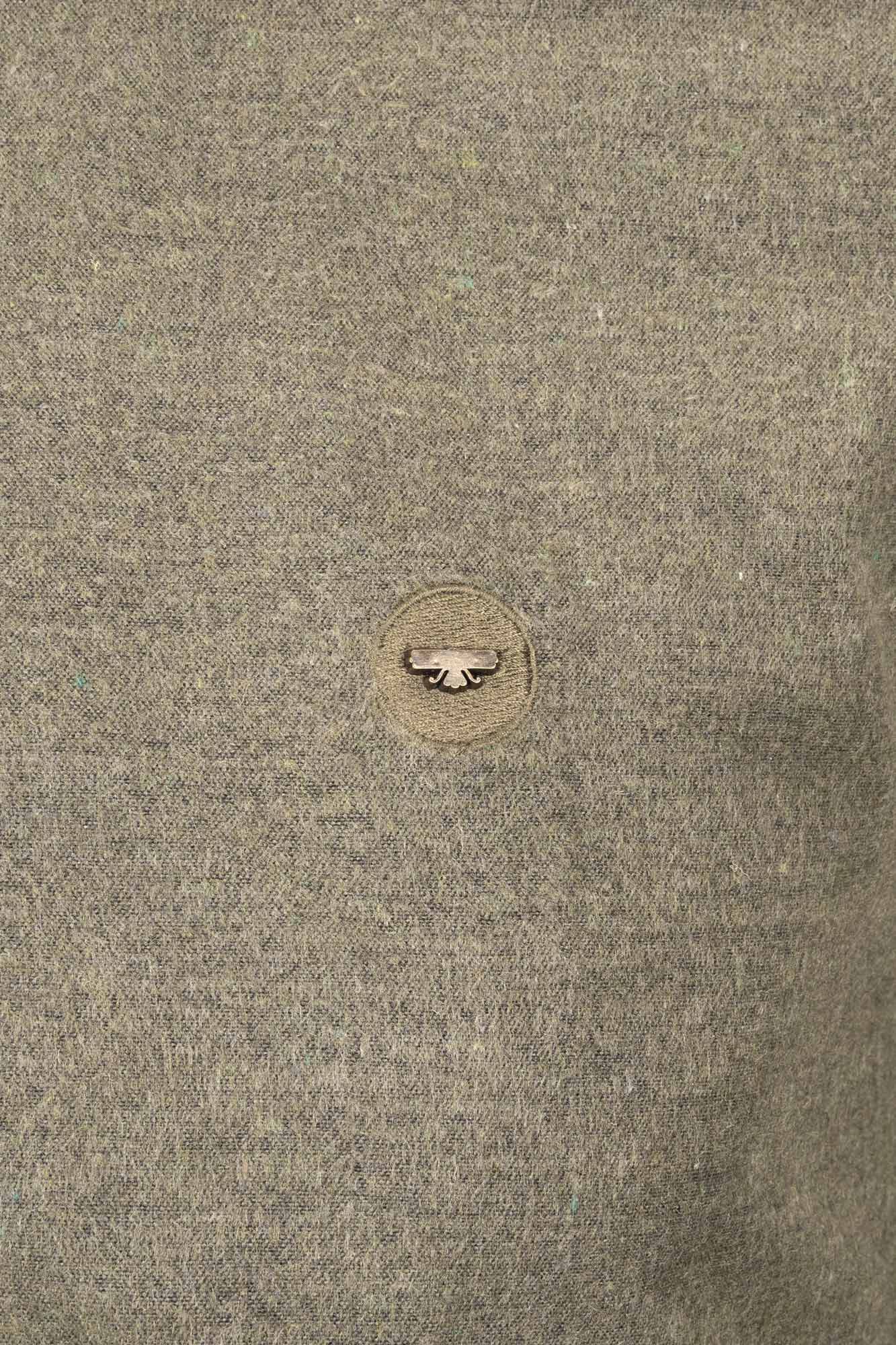 پیراهن یقه برگرد پشمی Wooly آستین بلند