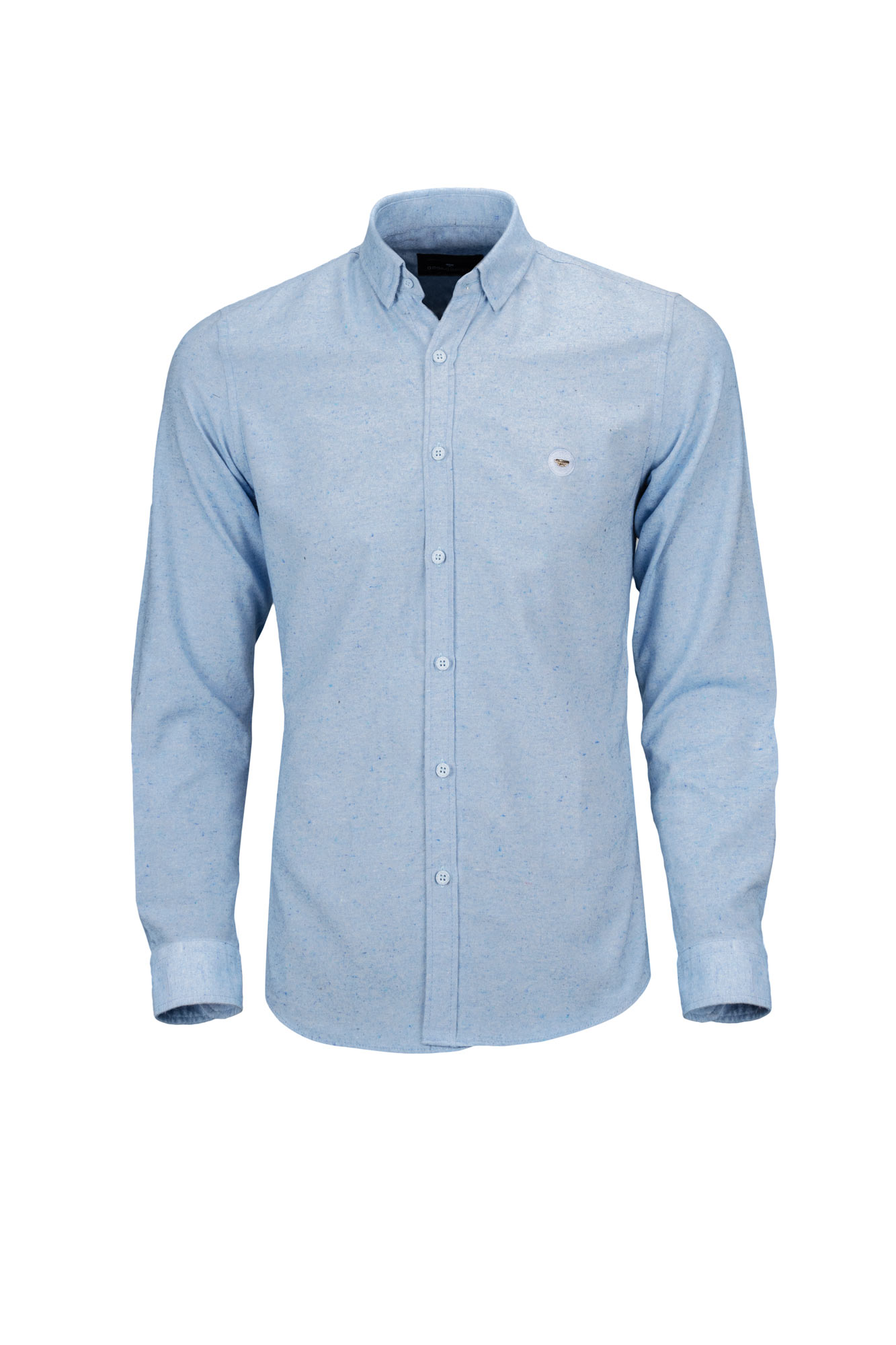 پیراهن یقه برگرد پشمی Wooly آستین بلند