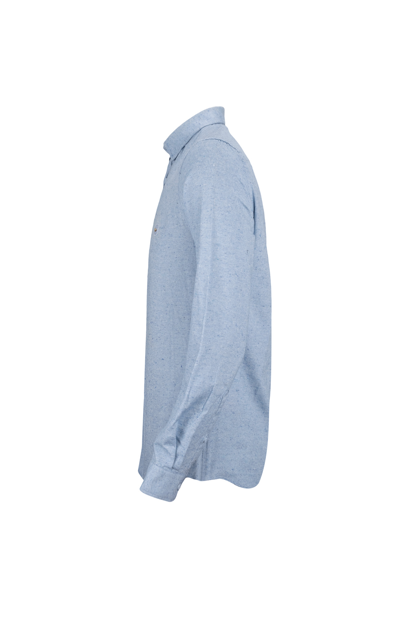 پیراهن یقه برگرد پشمی Wooly آستین بلند