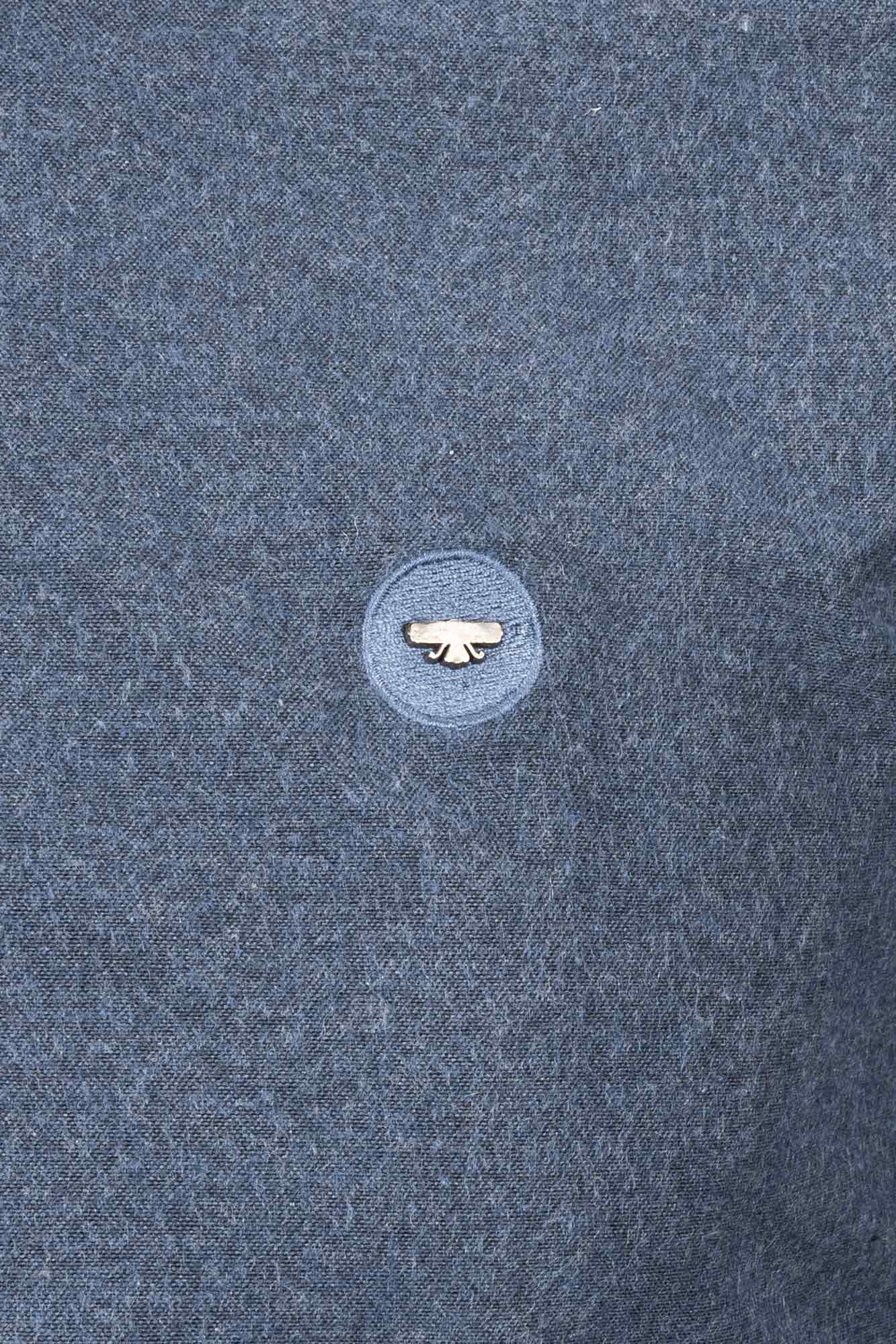 پیراهن یقه برگرد پشمی Wooly آستین بلند