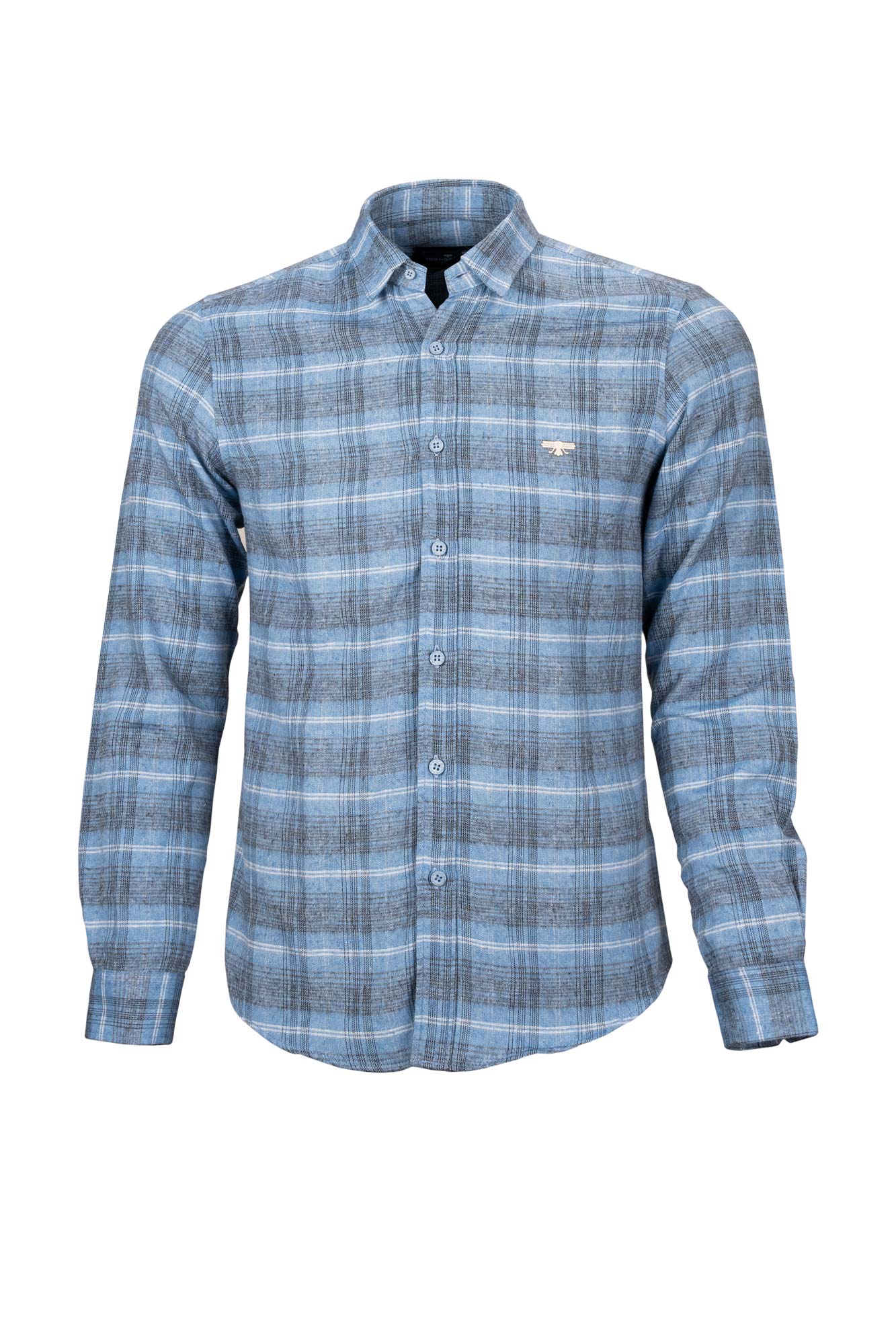 پیراهن یقه برگرد پشمی Blithe آستین بلند