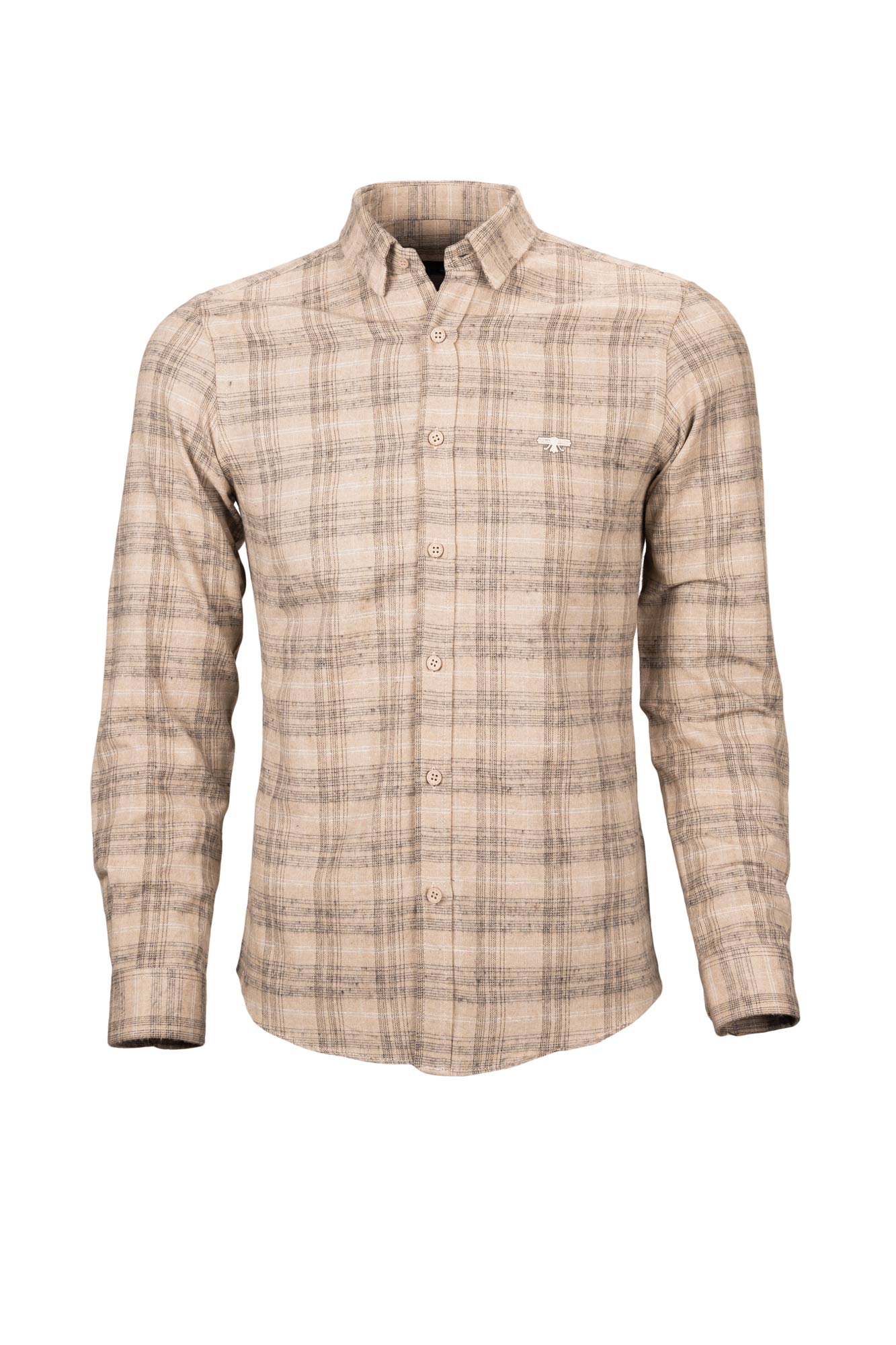 پیراهن یقه برگرد پشمی Blithe آستین بلند