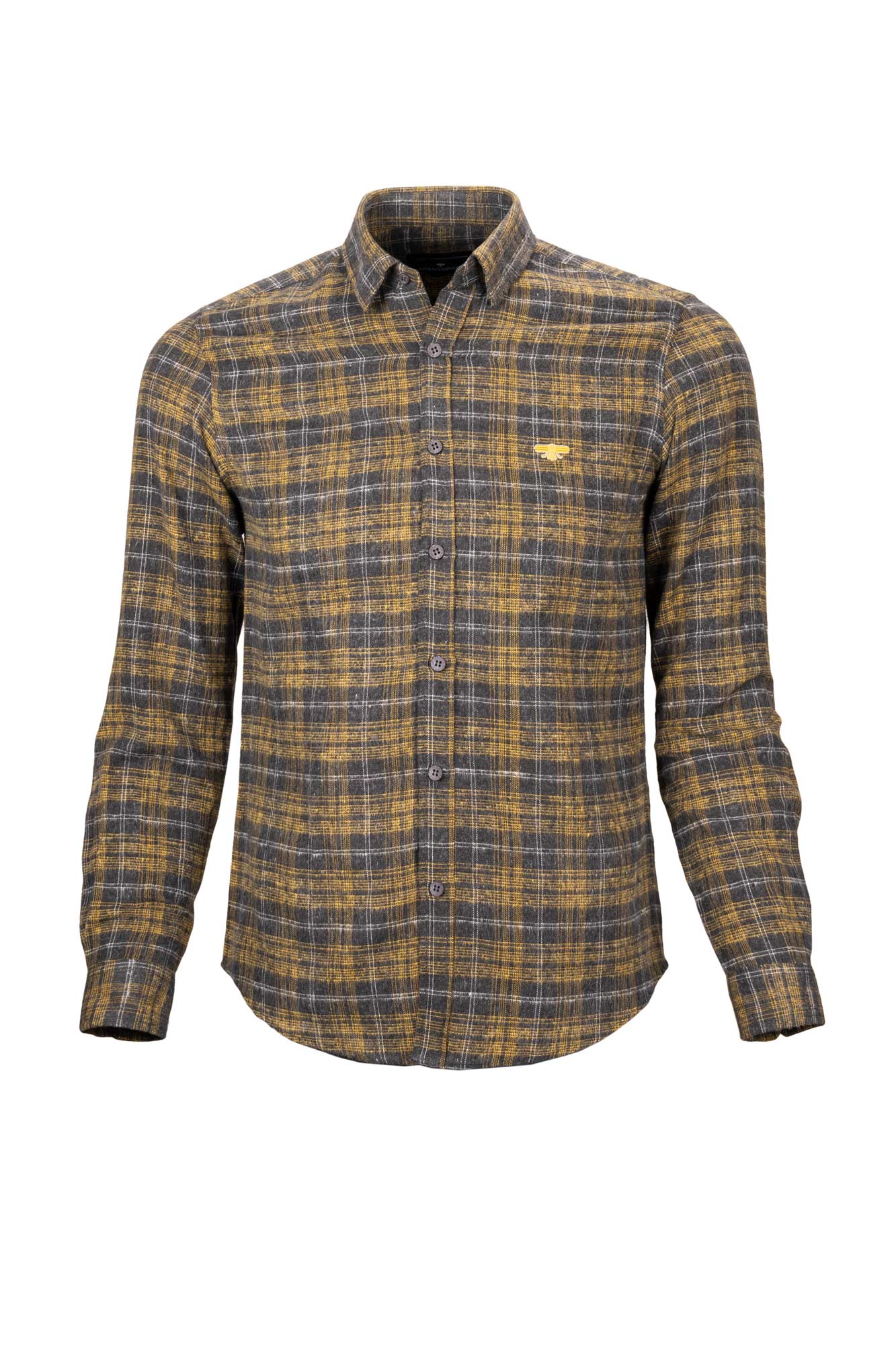 پیراهن یقه برگرد پشمی Blithe آستین بلند