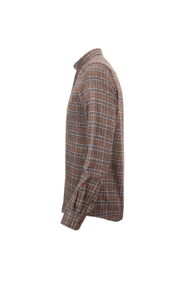 پیراهن یقه پارسی پشمی Fleecy آستین بلند