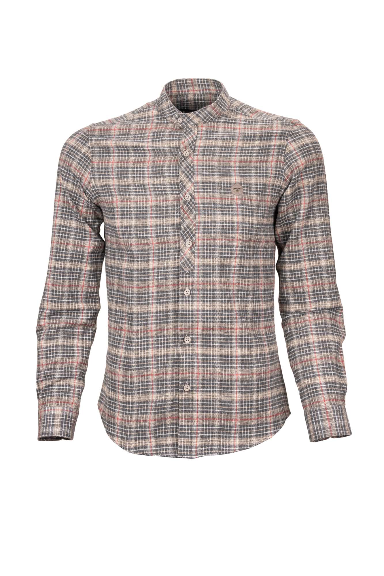 پیراهن یقه پارسی پشمی Fleecy آستین بلند