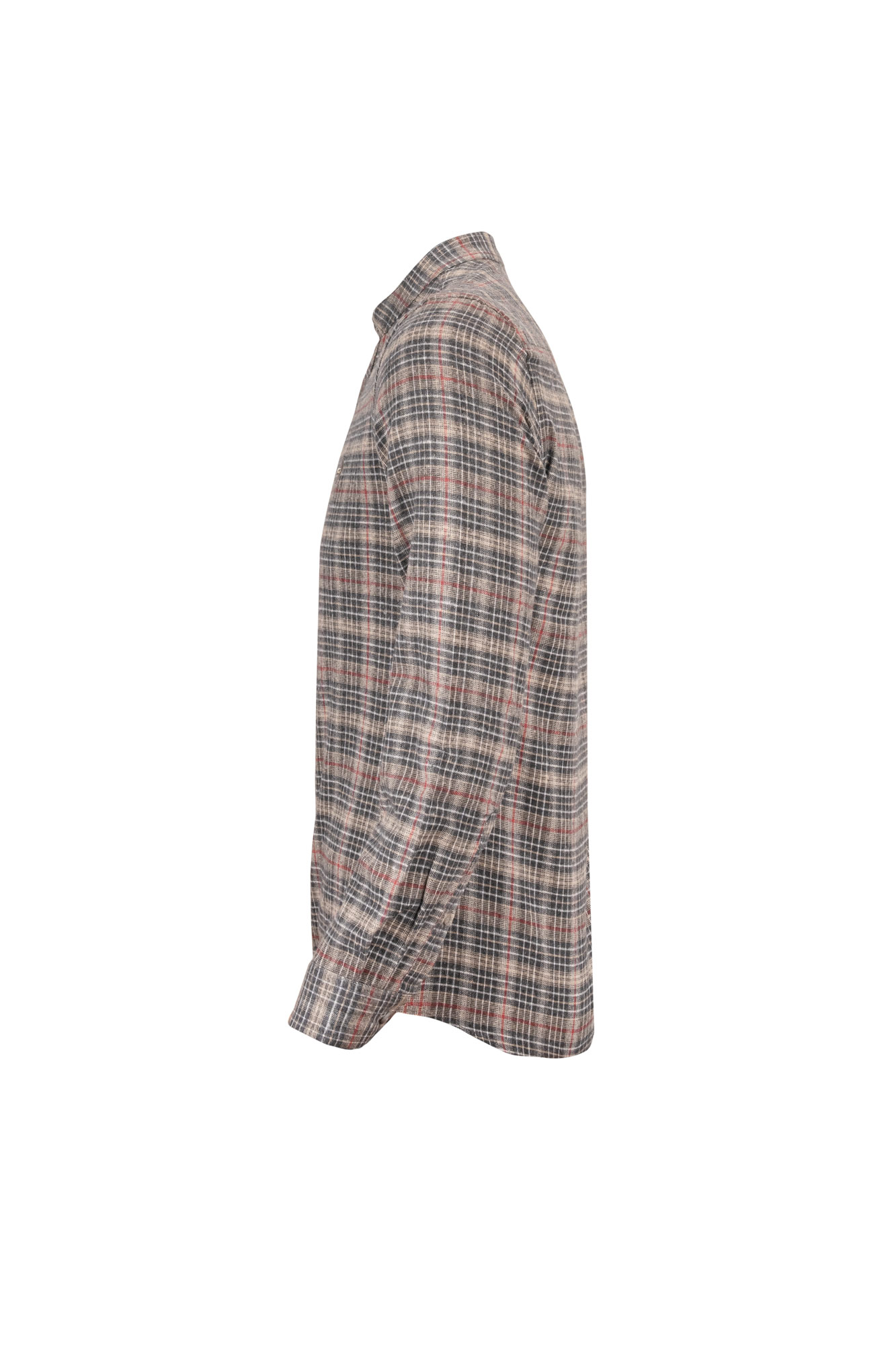 پیراهن یقه پارسی پشمی Fleecy آستین بلند