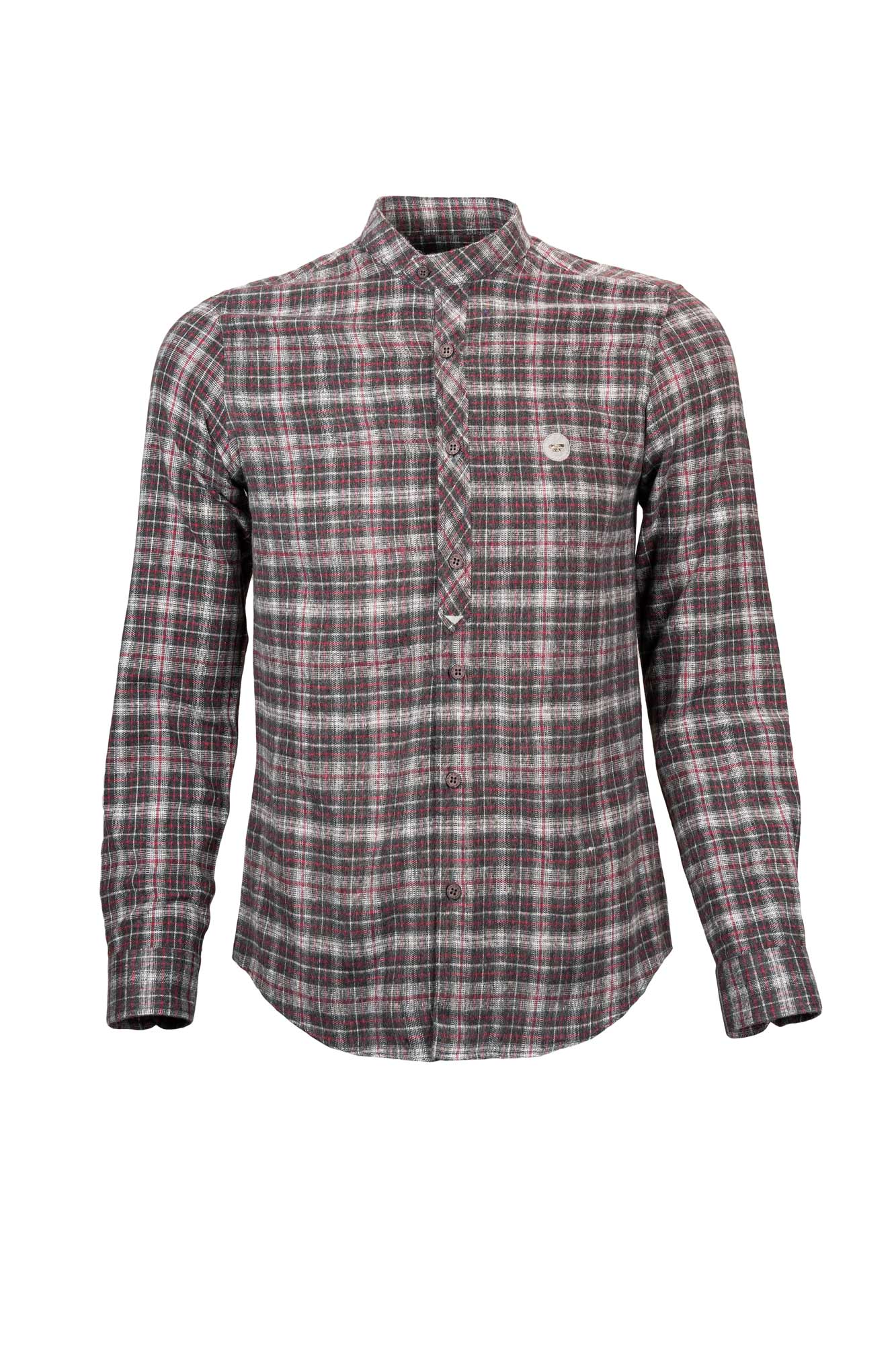 پیراهن یقه پارسی پشمی Fleecy آستین بلند