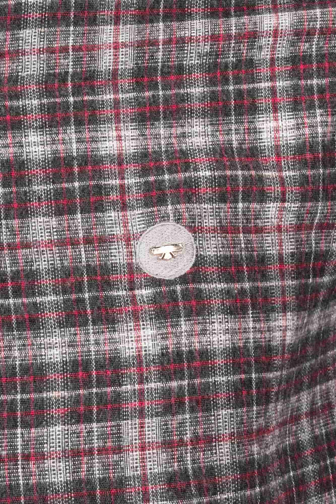 پیراهن یقه پارسی پشمی Fleecy آستین بلند