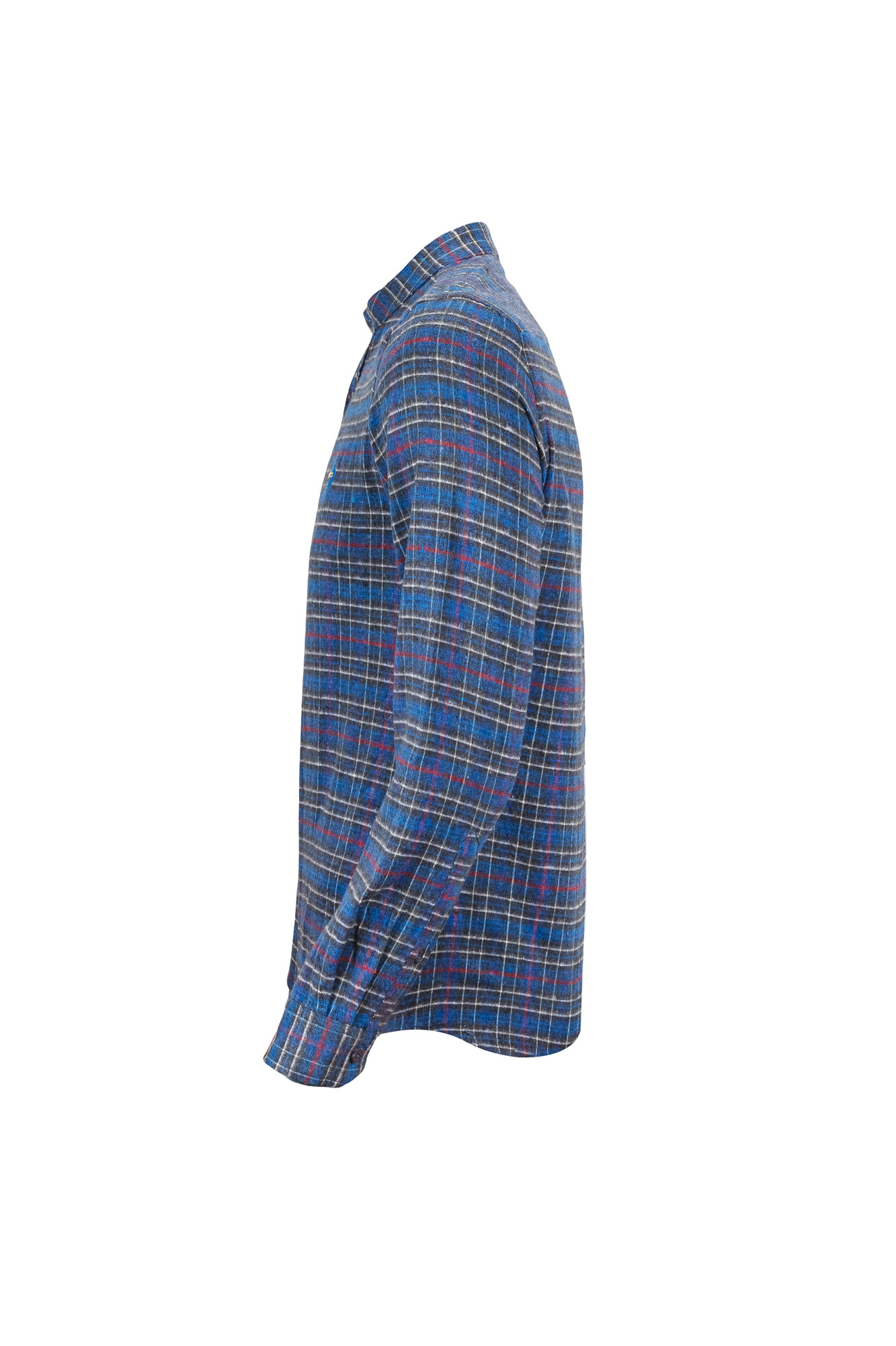 پیراهن یقه پارسی پشمی Fleecy آستین بلند