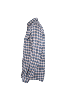 پیراهن یقه برگرد پشمی دوجیب Logic آستین بلند