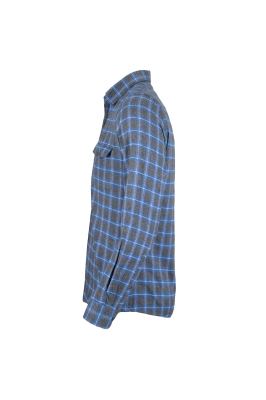 پیراهن یقه برگرد پشمی دوجیب Logic آستین بلند