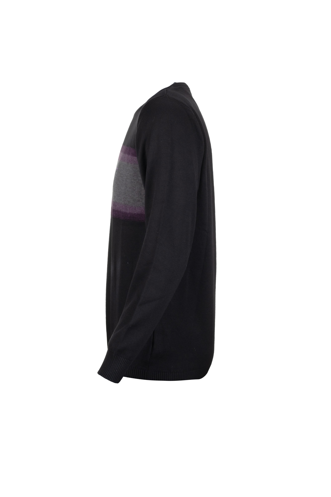 بافت یقه گرد Melodic آستین بلند