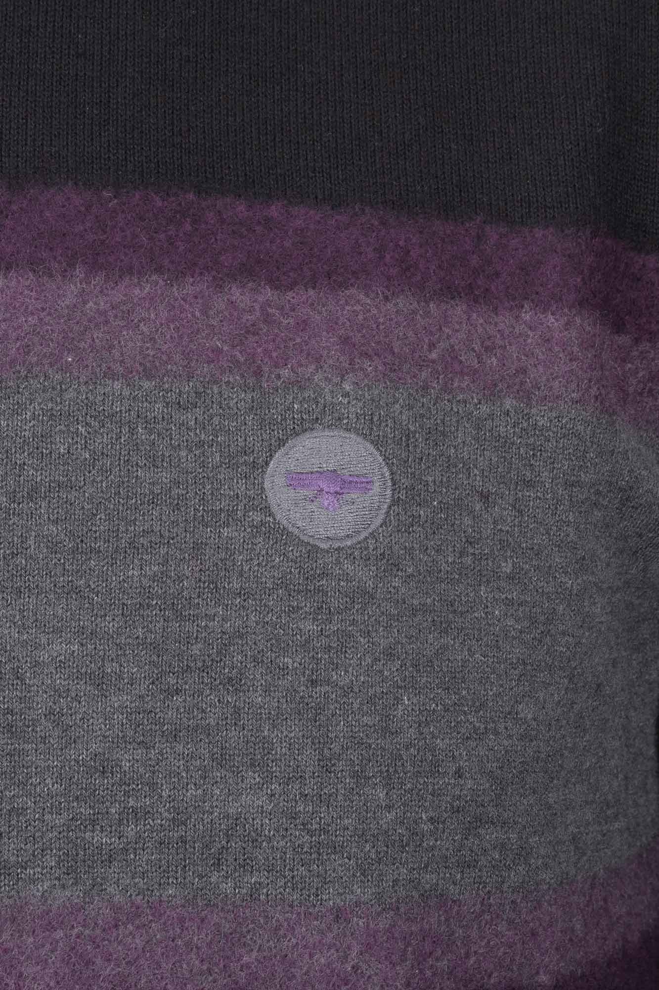 بافت یقه گرد Melodic آستین بلند