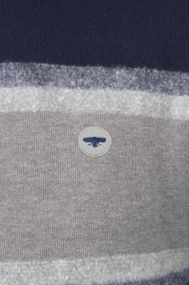 بافت یقه گرد Melodic آستین بلند