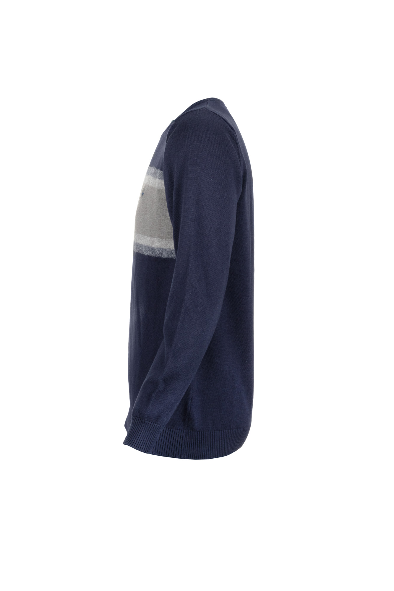 بافت یقه گرد Melodic آستین بلند