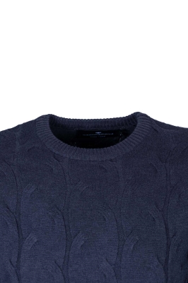 بافت یقه گرد Spiral