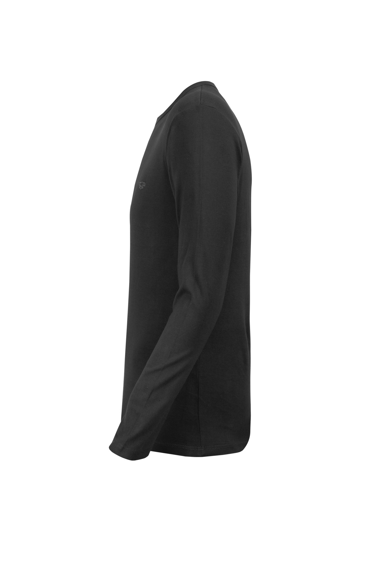 بلوز ‎یقه‎گرد Sheer آستین بلند