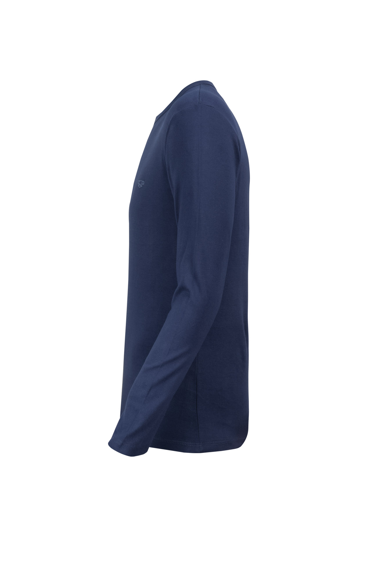 بلوز ‎یقه‎گرد Sheer آستین بلند