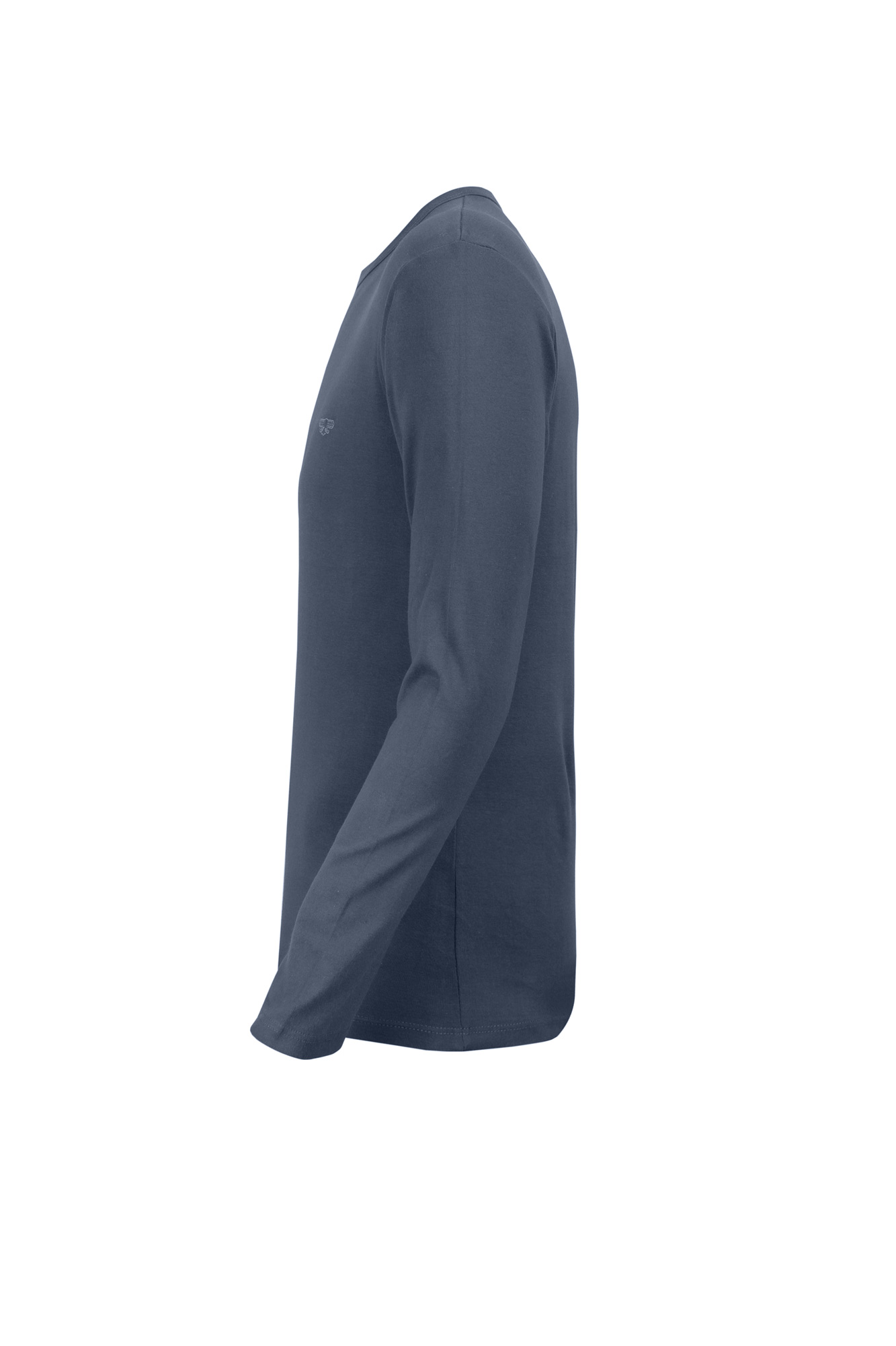 بلوز ‎یقه‎گرد Sheer آستین بلند