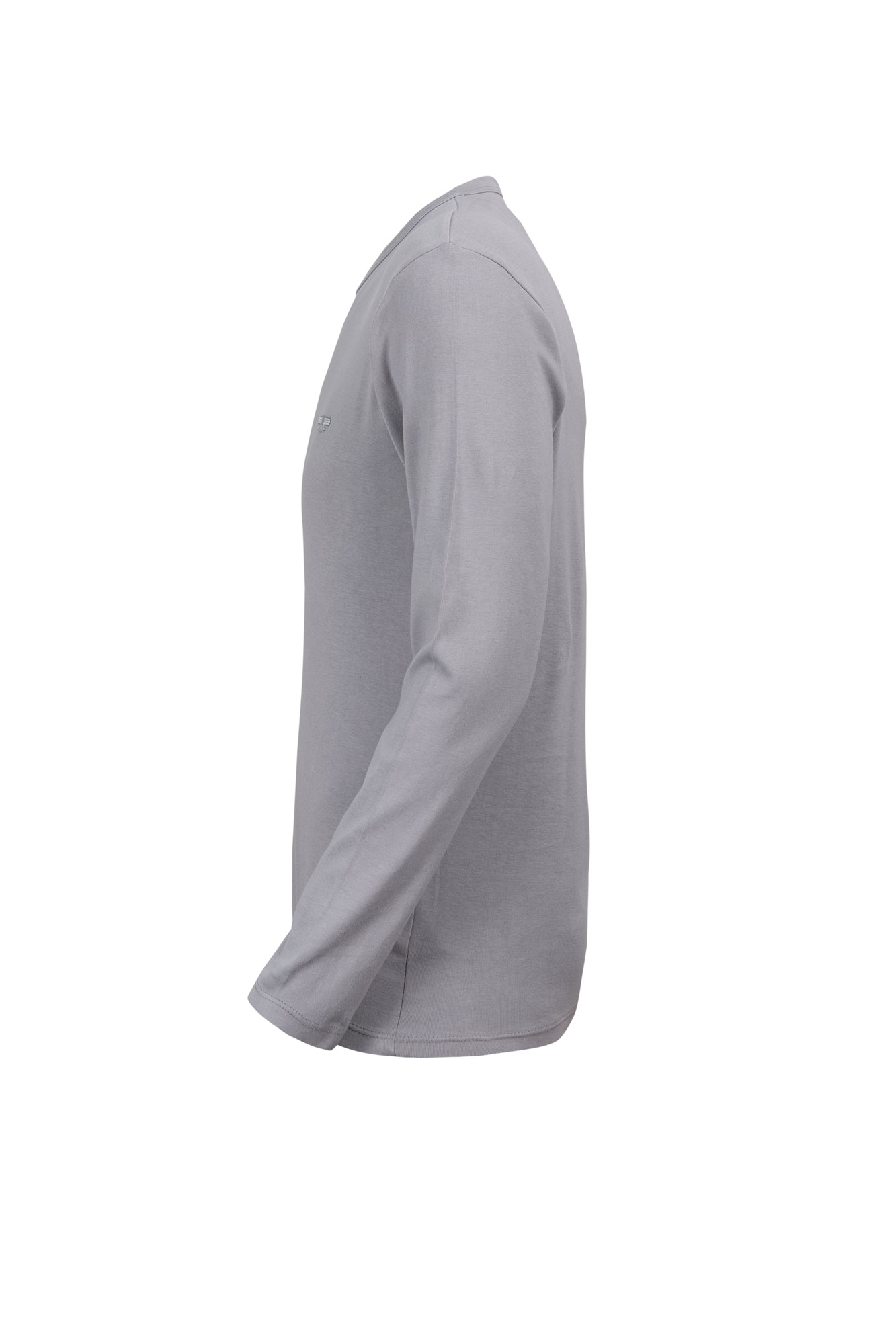 بلوز ‎یقه‎گرد Sheer آستین بلند