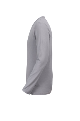 بلوز ‎یقه‎گرد Sheer آستین بلند