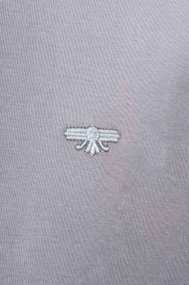 بلوز ‎یقه‎گرد Sheer آستین بلند