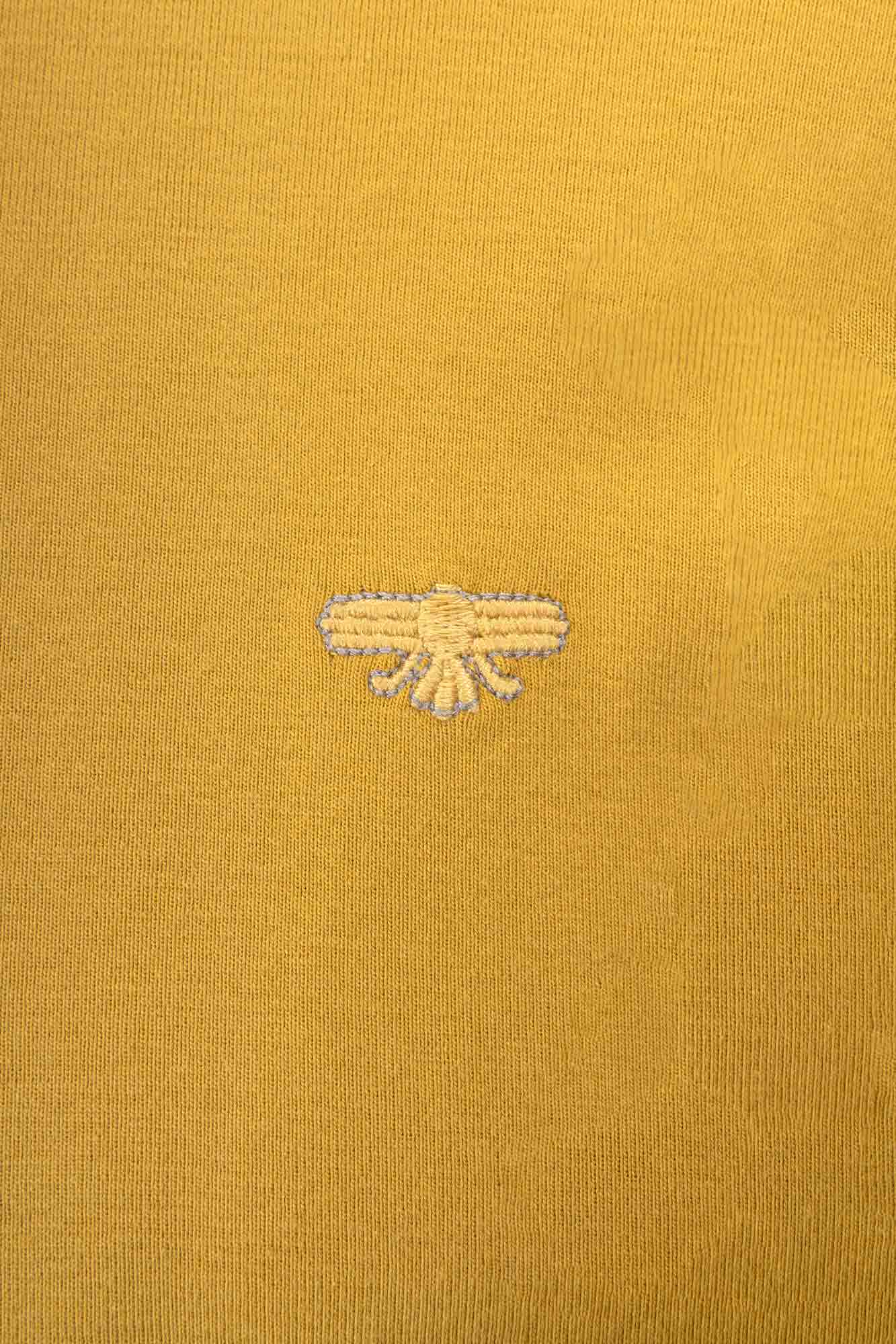 بلوز ‎یقه‎گرد Sheer آستین بلند