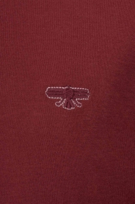 بلوز ‎یقه‎گرد Sheer آستین بلند