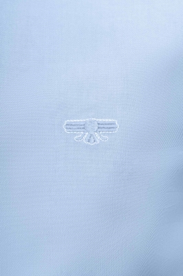 پیراهن یقه برگرد Frank آستین کوتاه