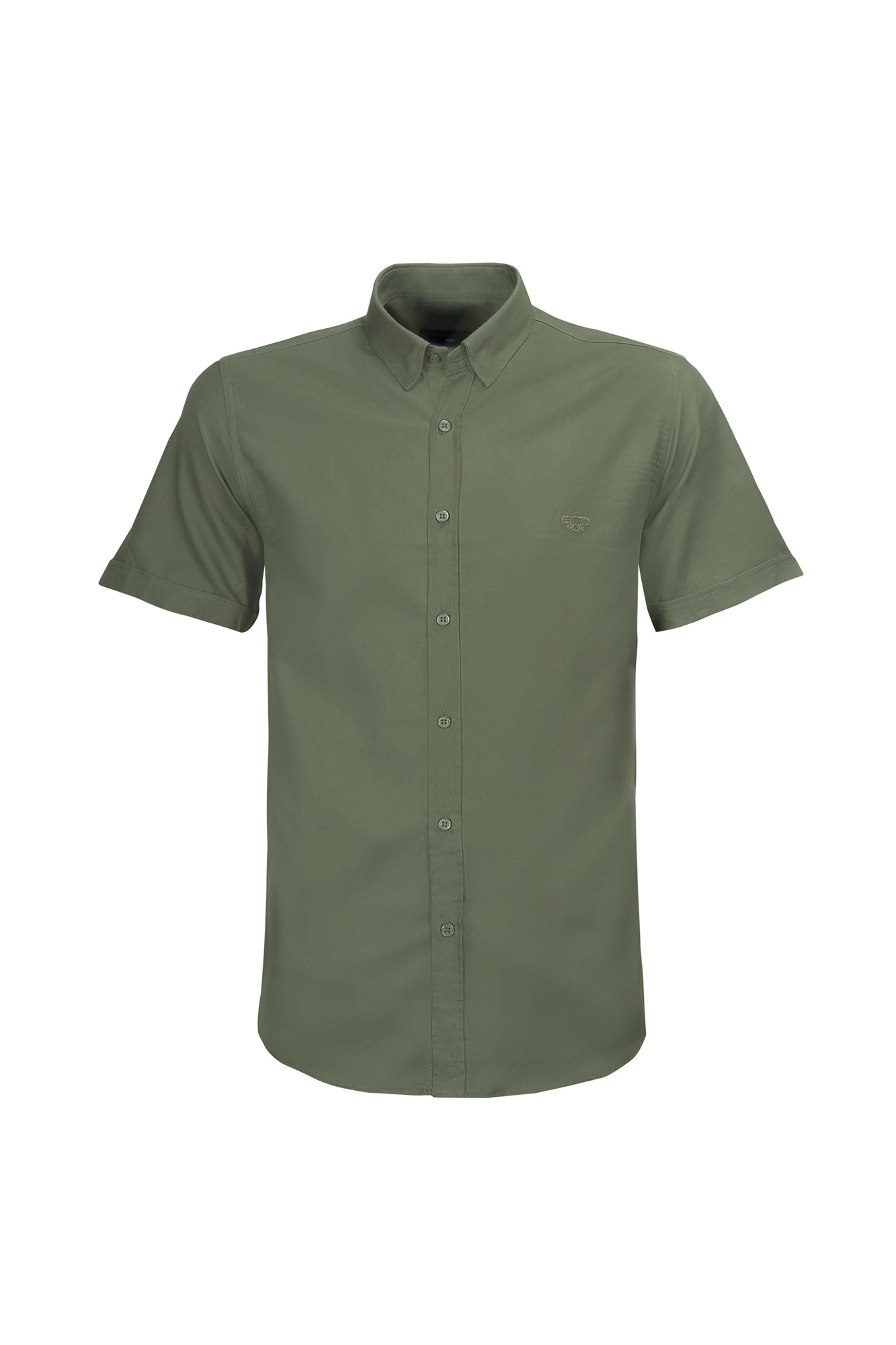 پیراهن یقه برگرد Frank آستین کوتاه