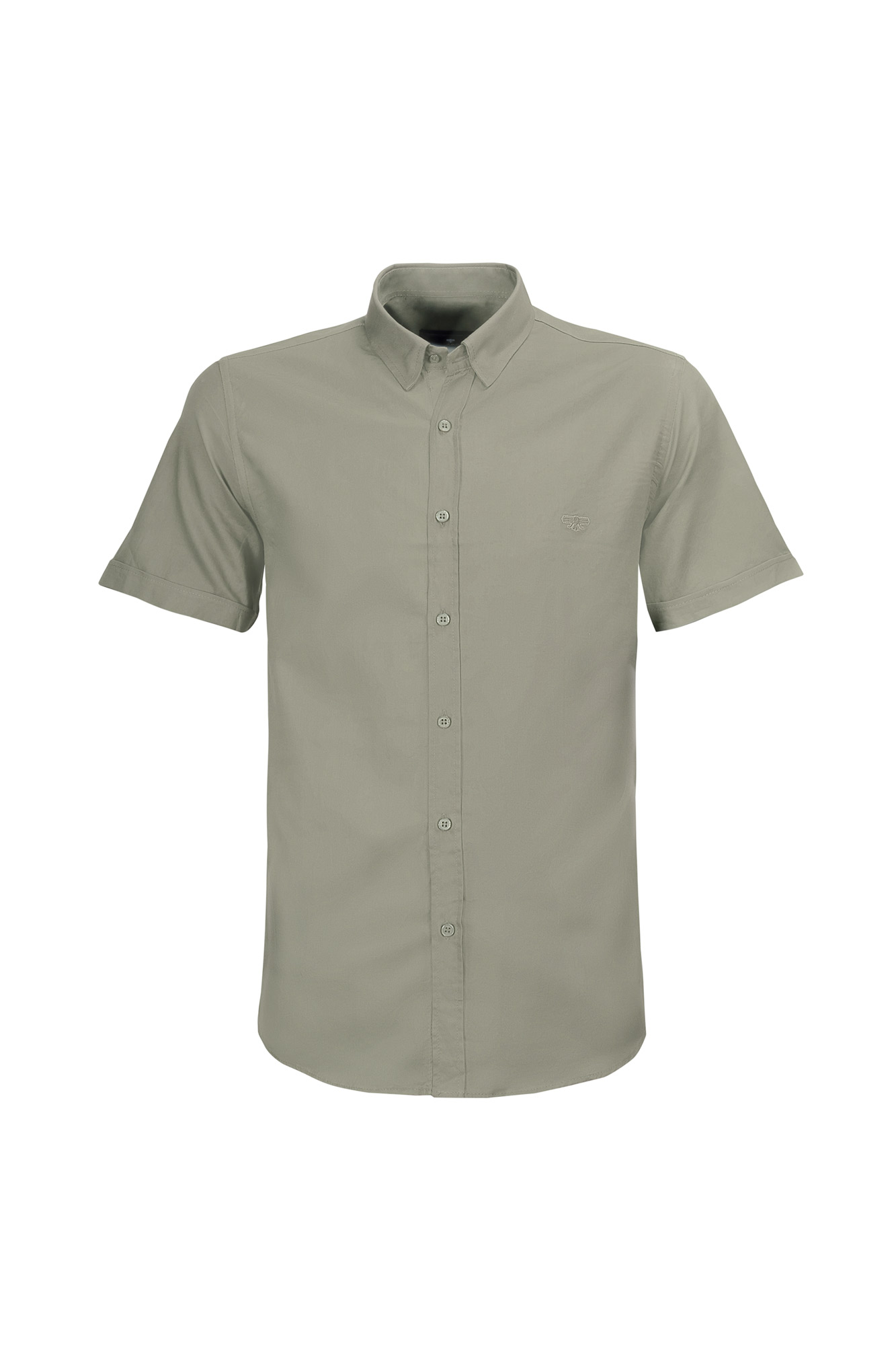 پیراهن یقه برگرد Frank آستین کوتاه