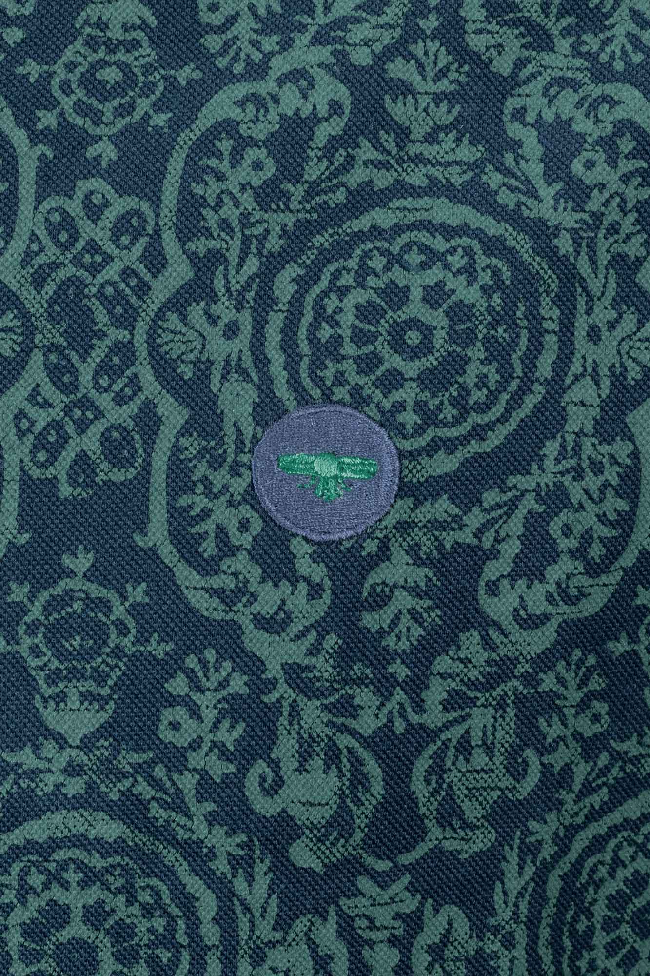 پلوشرت چاپی Karan آستین کوتاه