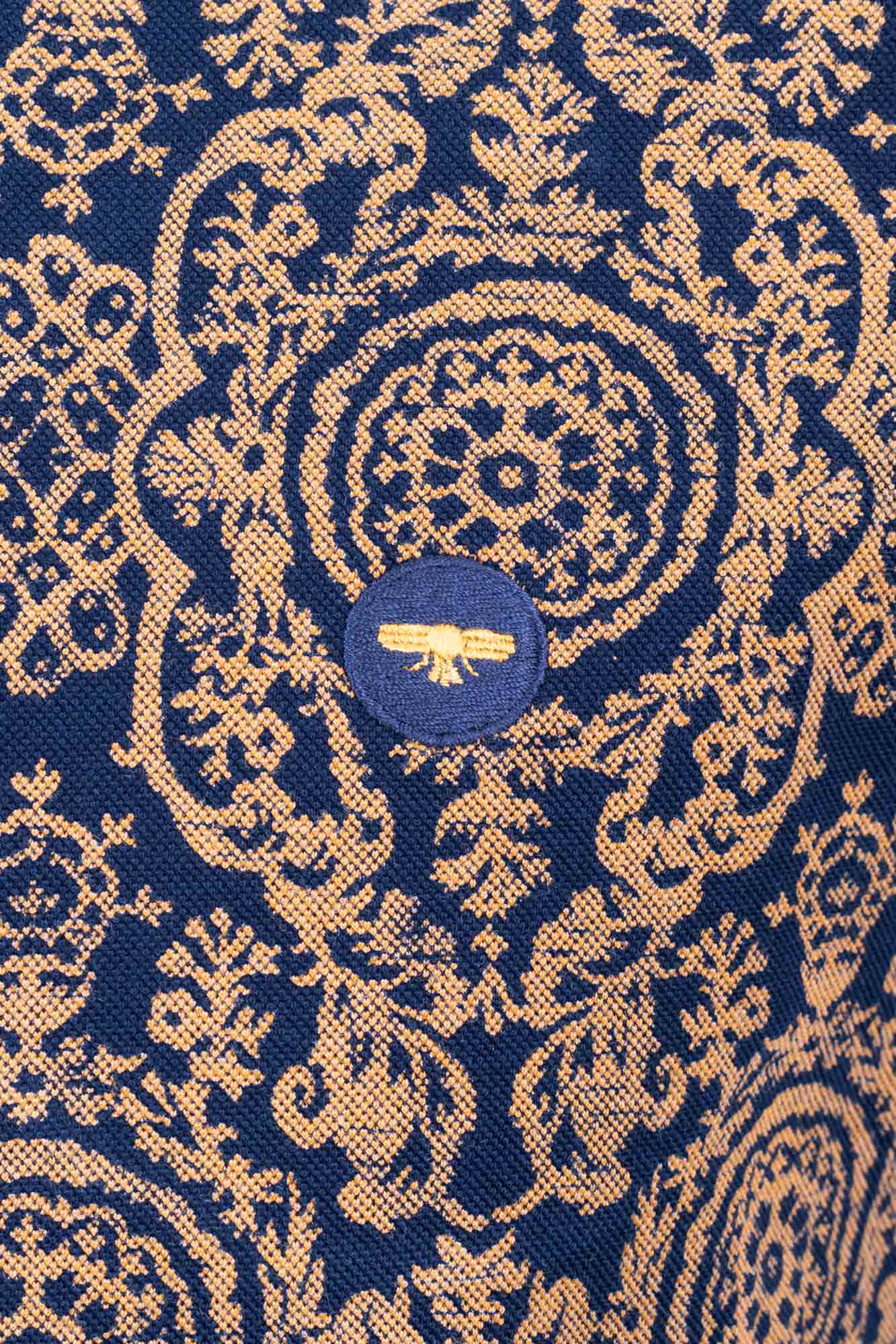 پلوشرت چاپی Karan آستین کوتاه