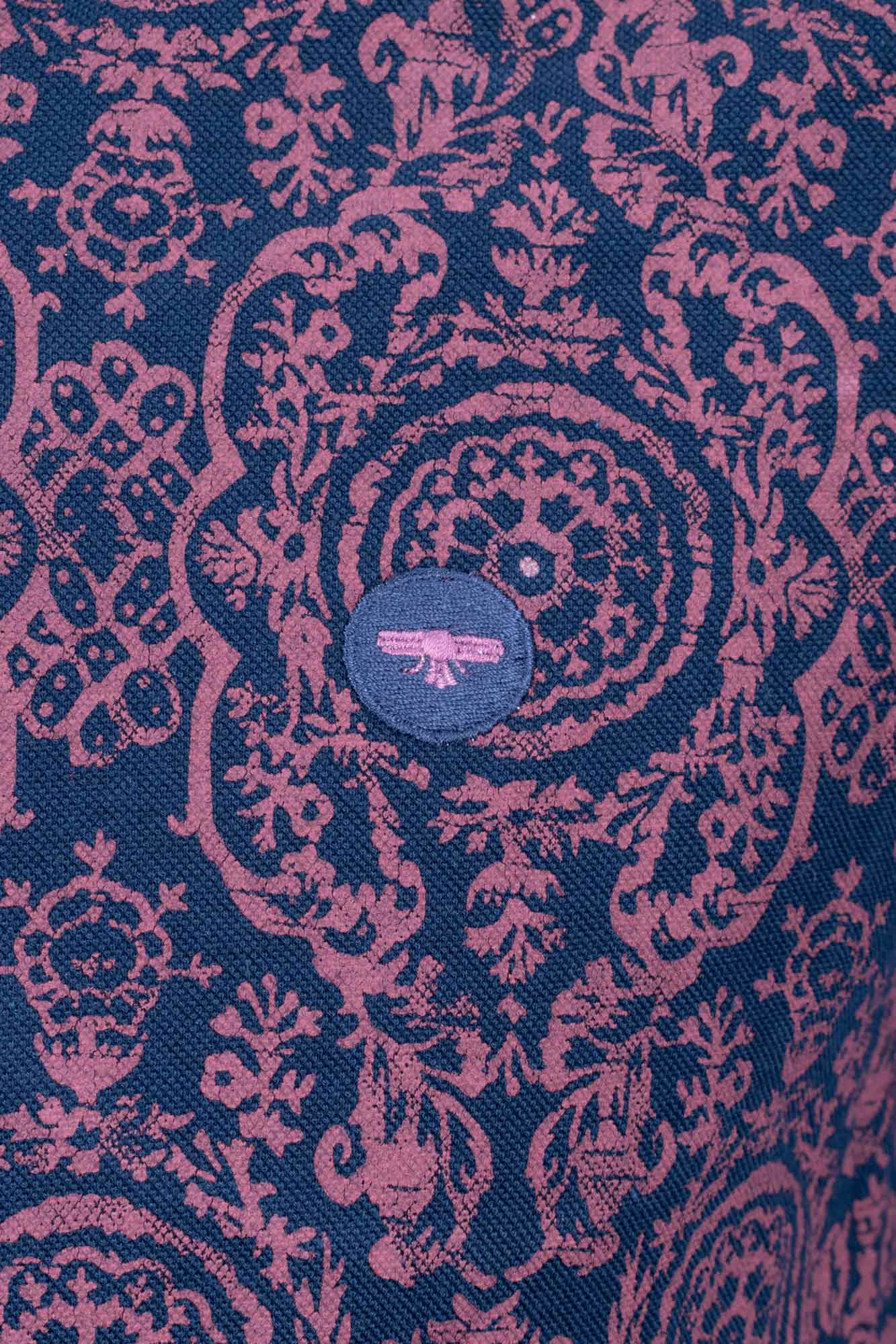 پلوشرت چاپی Karan آستین کوتاه