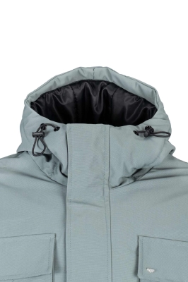 کاپشن نیم زیپ کلاهدار Arashk