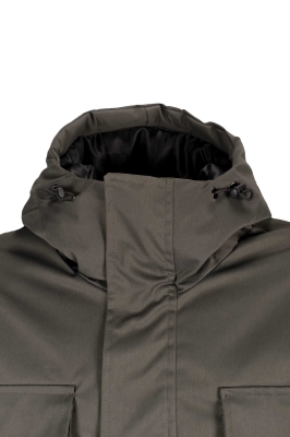 کاپشن نیم زیپ کلاهدار Arashk