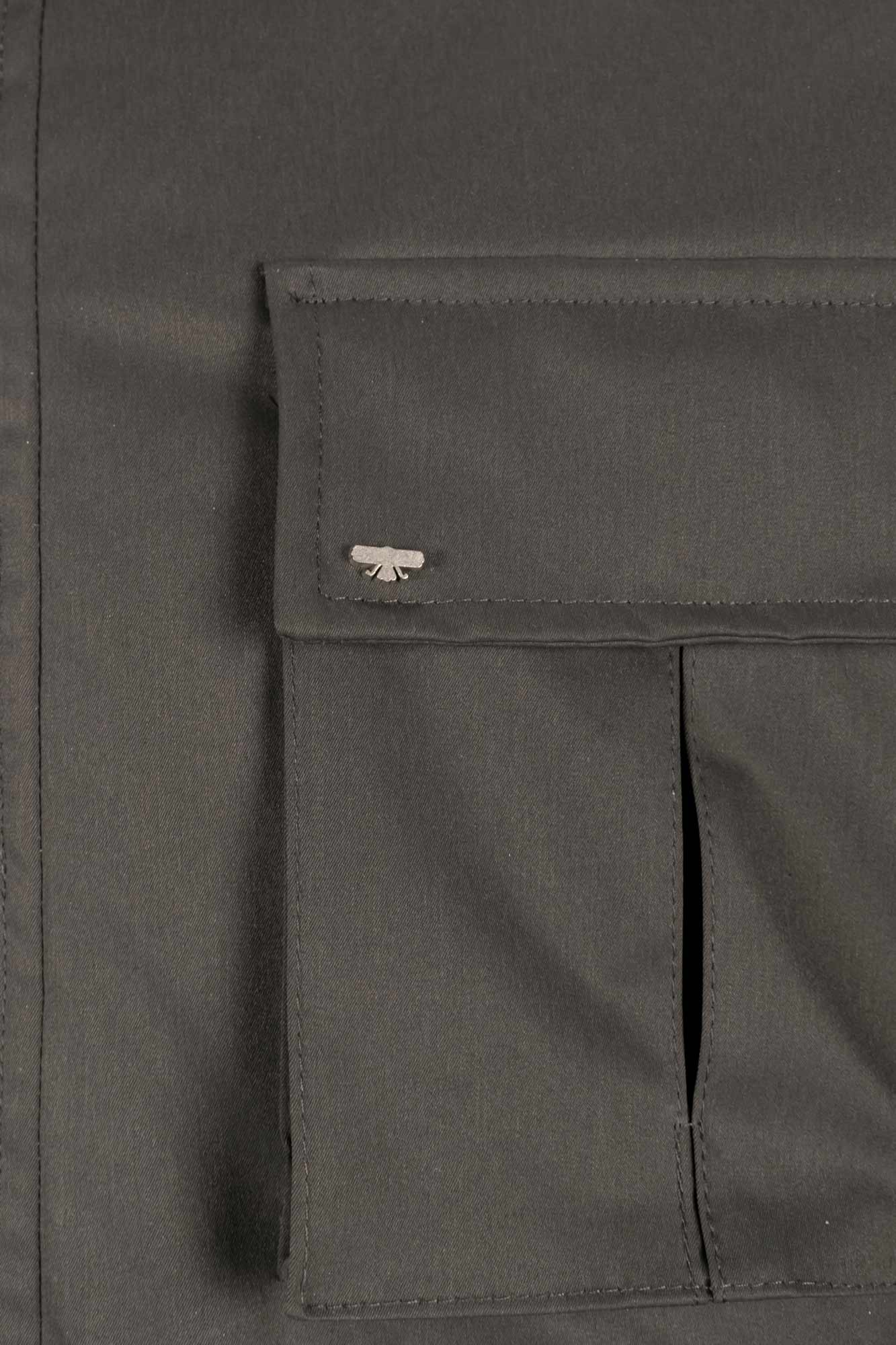 کاپشن نیم زیپ کلاهدار Arashk