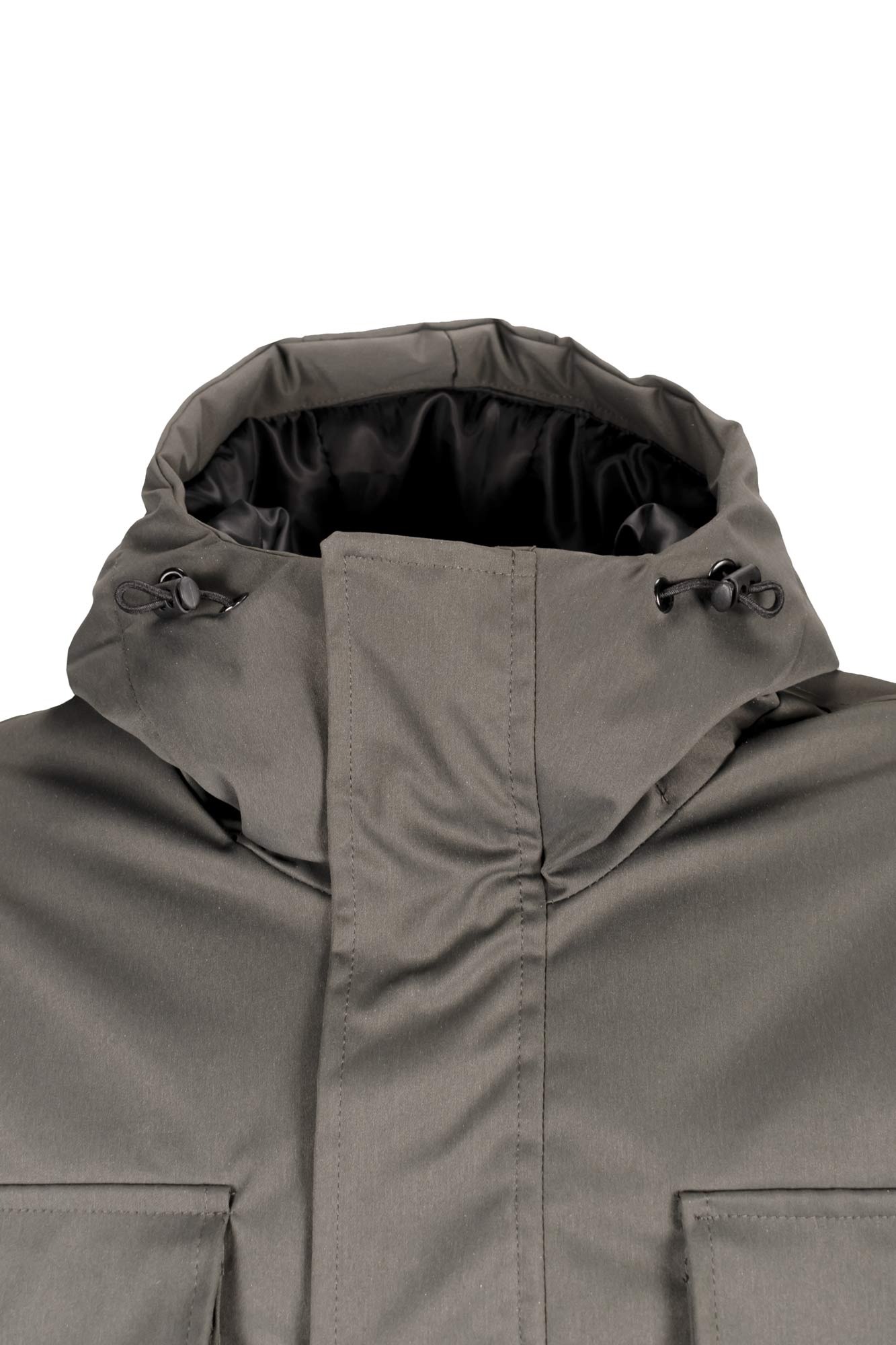 کاپشن نیم زیپ کلاهدار Arashk