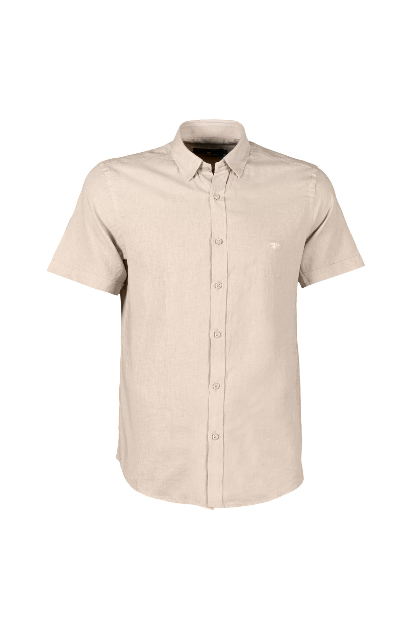 پیراهن یقه برگرد Frank آستین کوتاه