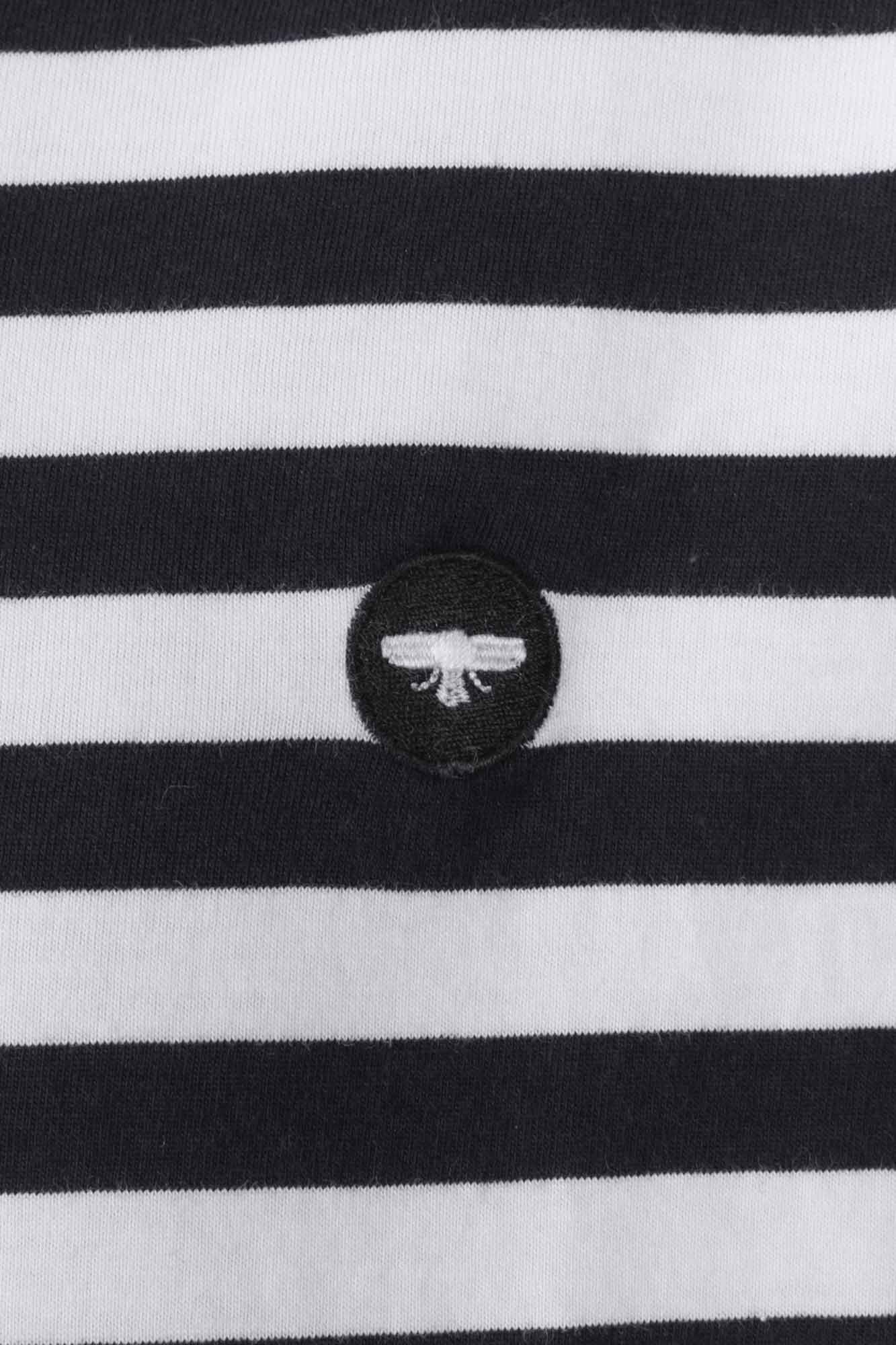 تیشرت یقه گرد دکمه دار Cage