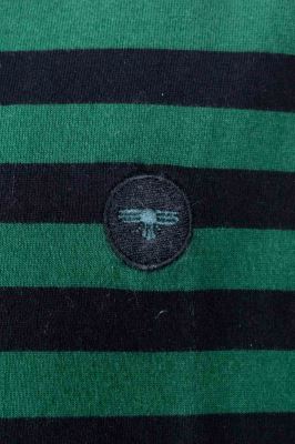 تیشرت یقه گرد دکمه دار Cage