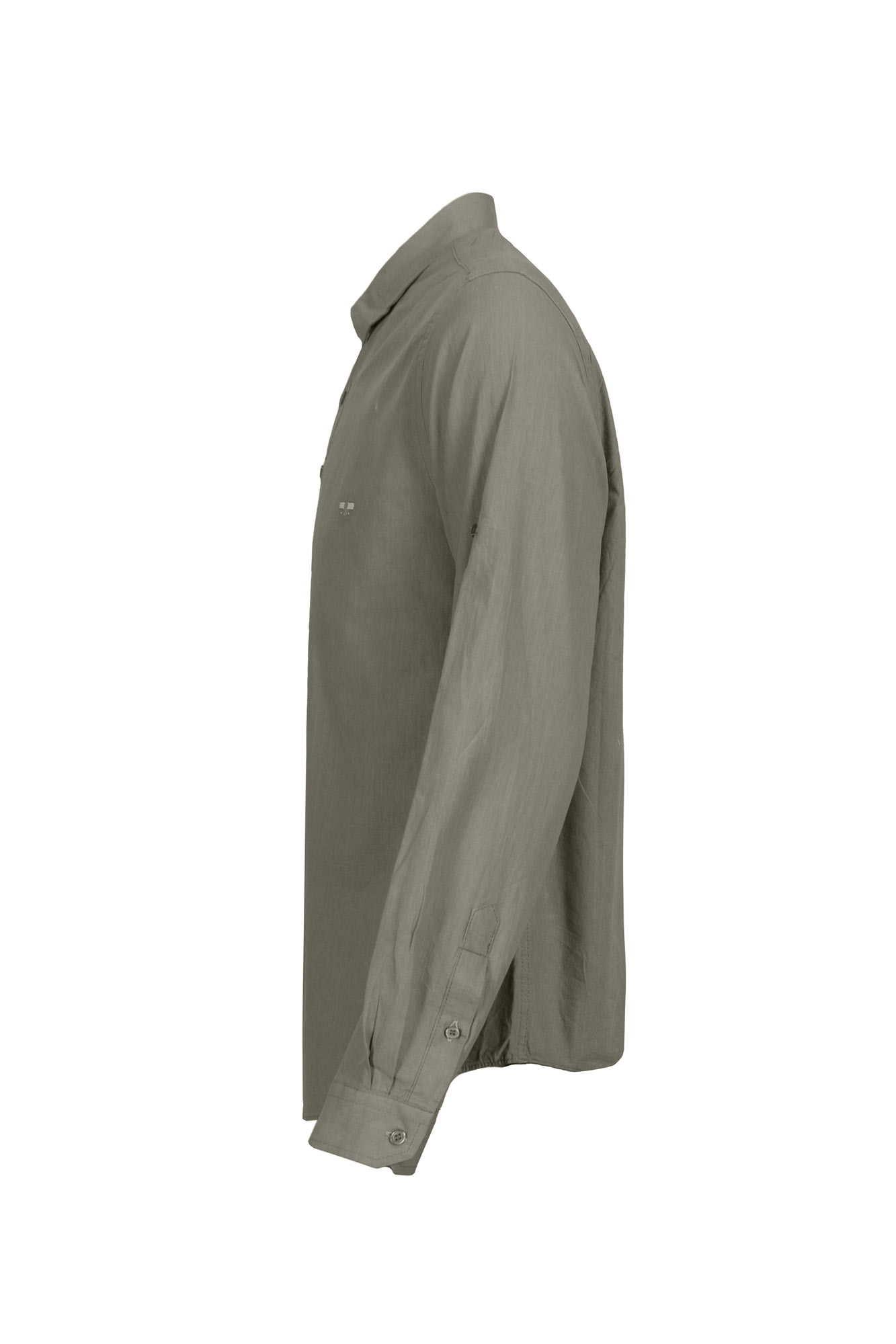 پیراهن یقه برگرد نیم قاپک Suave آستین بلند